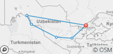  Legenden des Aralsees &amp; Usbekistans - 12 Tage - 6 Destinationen 
