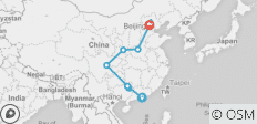  Hong Kong to Beijing - 17 days - 8 destinations 