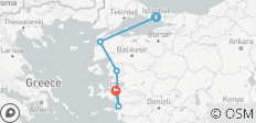  5 Dagen - West Turkije Ontdekkingsreis - 5 bestemmingen 