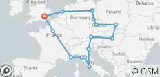 Get social: Centraal- &amp; Oost-Europa - 15 bestemmingen 