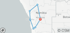  Het beste van Namibië – een klassieke rondreis – 11 dagen - 7 bestemmingen 