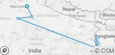  India\'s Golden Triangle &amp; the Sacred Ganges (2020) (New Delhi to Kolkata, 2020) - 12 destinations 