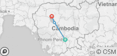  Historische stad Cambodja 4 dagen - 3 bestemmingen 