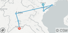  Entdecken Sie Nordvietnam und Laos in 11 Tagen - 6 Destinationen 