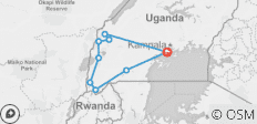  Uganda Erlebnisreise: Gorilla, Schimpanse &amp; Wildlife Safari - 9 Destinationen 