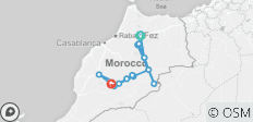  Excursión de 3 días a Marrakech por el desierto desde Fez - 13 destinos 