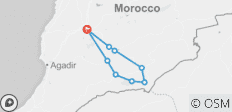  Erg Chigaga Luxus-Campingreise ab Marrakesch - 9 Destinationen 