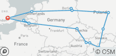  Central &amp; Eastern Europe: Main Cities &amp; More - 15 destinations 