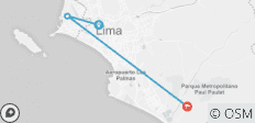  Lima Sightseeing Paket - 3 Destinationen 