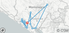  Comfortabele reis door het hart van Montenegro - 14 bestemmingen 