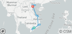  Circuit des merveilles du Vietnam 15 jours - 11 destinations 