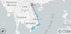  Circuit des merveilles du Vietnam 15 jours - 14 destinations 