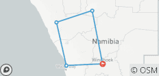  7 Day Namibia Northern Etosha Safari - 5 destinations 