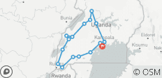  10 Days Experience Uganda’s Exclusive Gorillas and Wildlife ( Private tour) - 17 destinations 