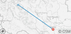  Sapa 3 Dagen 2 Nachten Trektocht vanuit Hanoi (2 Nachten in Hotel) - 3 bestemmingen 