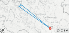  Sapa Trekking Tour ab Hanoi - 3 Tage/2 Nächte (2 Nächte im Hotel) - 4 Destinationen 