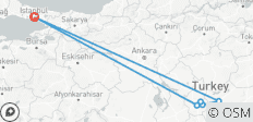  Istanbul und Kappadokien (inkl. 2 Flügen, 5 Tage) - 6 Destinationen 