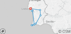  Südportugal Entdeckungsreise - 10 Destinationen 