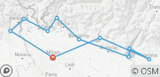  Norditaliens Seen - 4 Tage (ab Mailand) - 11 Destinationen 