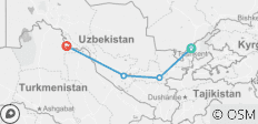 Uzbekistan Tour - 4 destinations 