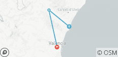  Valencia Mediterranean in 4 stages - 3 destinations 
