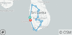  Unveil Beauty Of Sri Lanka - 14 destinations 