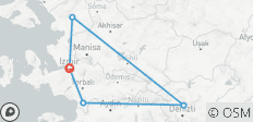  Circuit des sept églises de l\'Apocalypse - 3 jours - 5 destinations 