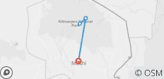  Kilimandscharo Nordkurs - 10 Tage - 5 Destinationen 