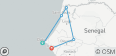  Senegal entdecken (7 Tage) - 6 Destinationen 
