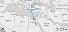  Rundreise durch die Türkei und Ägypten (18 Tage) - 12 Destinationen 