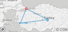  10 Days Classical Turkey Tour - 13 destinations 