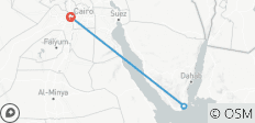  Das Beste aus Kairo und Sharm El Shiekh Rundreise - 7 Tage - 3 Destinationen 
