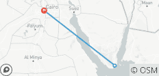  7 Days The Best of Cairo and Sharm El Shiekh Holiday - 3 destinations 