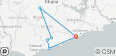  Spécial Ghana 8 jours - 6 destinations 