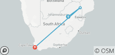  8 jours - Parc national Kruger et Le Cap - 5 destinations 