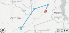  Safari à pied en Zambie - 5 destinations 
