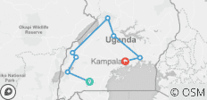  14-daagse safari in het beste van Oeganda - 8 bestemmingen 