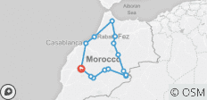  Marokko-rondreis van 9 dagen vanuit Marrakech - 15 bestemmingen 