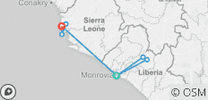  Liberia und Sierra Leone Kultur- und Geschichtereise - 7 Destinationen 
