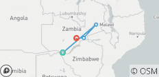  10 dagen de wonderen van Zambia ontdekken - 4 bestemmingen 