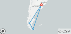  Premium – ontdekkingstocht naar Ushuaia &amp; El Calafate – vanuit Buenos Aires – 8 dagen - 4 bestemmingen 
