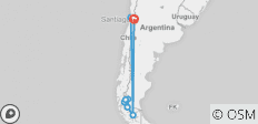  Fantastische Patagonien - 8 Tage - 11 Destinationen 