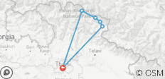  6-Day Trekking Group Tour from Tusheti to Khevsureti via Atsunta Pass - 6 destinations 