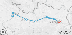 Danube Cycle Path 8/7 - 9 destinations 