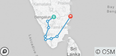  11 days Pearls of South India Tour with Luxury Houseboat Stay - 8 destinations 