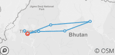  Bhutan, 10-daagse rondreis (op aanvraag) - 8 bestemmingen 