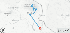 7 Days Mount Kilimanjaro - Marangu Route