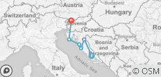  Kroatien &amp; Slowenien Rundreise - 6 Destinationen 