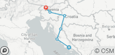  Croatia &amp; Slovenia - 6 destinations 