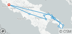  5 Daagse Apulië Tour vanuit Rome - 14 bestemmingen 